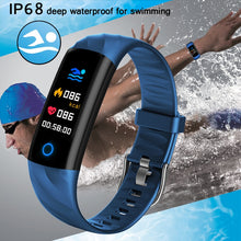 Load image into Gallery viewer, LIGE Smart Watch Women IP68 Waterproof Sport Bracelet Smart Fitness Tracker Blood Pressure Heart Rate Monitor intelligent Watch