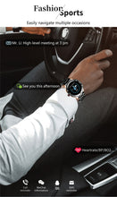 Load image into Gallery viewer, LIGE Men Smart Watch Heart Rate Monitoring Smartwatch Waterproof Fitness Tracker Pedometer Sport Smart Watch Men for Android ios