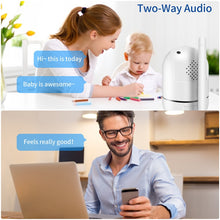 Load image into Gallery viewer, Wifi IP Camera 1080P FHD PTZ Auto Tracking Home Security Camera Night Vision Two Way Audio Wireless CCTV Surveillance Cameras