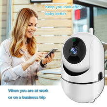 Load image into Gallery viewer, Wifi IP Camera 1080P FHD PTZ Auto Tracking Home Security Camera Night Vision Two Way Audio Wireless CCTV Surveillance Cameras
