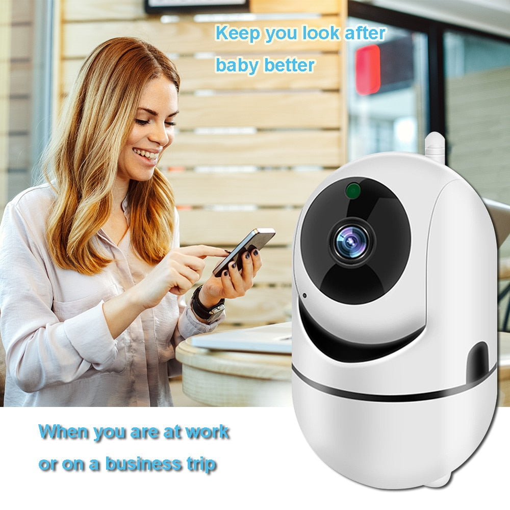 Wifi IP Camera 1080P FHD PTZ Auto Tracking Home Security Camera Night Vision Two Way Audio Wireless CCTV Surveillance Cameras