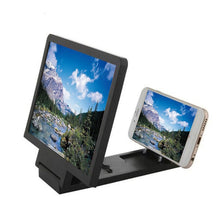 Charger l&#39;image dans la galerie, CASEIER 3D Screen Amplifier Mobile Phone Screen Video Magnifier For Cell Phone Smartphone Enlarged Screen Phone Stand Bracket
