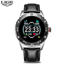 Load image into Gallery viewer, LIGE Men Smart Watch Heart Rate Monitoring Smartwatch Waterproof Fitness Tracker Pedometer Sport Smart Watch Men for Android ios
