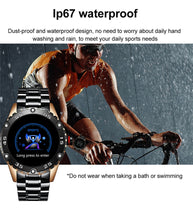 Load image into Gallery viewer, LIGE Men Smart Watch Heart Rate Monitoring Smartwatch Waterproof Fitness Tracker Pedometer Sport Smart Watch Men for Android ios
