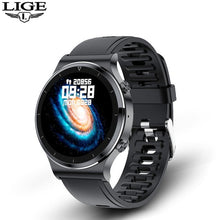 Charger l&#39;image dans la galerie, LIGE 2021 New Luxury brand mens watches Steel band Fitness watch Heart rate blood pressure Activity tracker Smart Watch For Men
