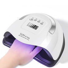 Load image into Gallery viewer, ROHWXY UV LED Nail Lamp For Curing Gel Polish Timer Smart lce Nail Lamp For Manicure Tools Gel Nail Dryer For Nails Art Design
